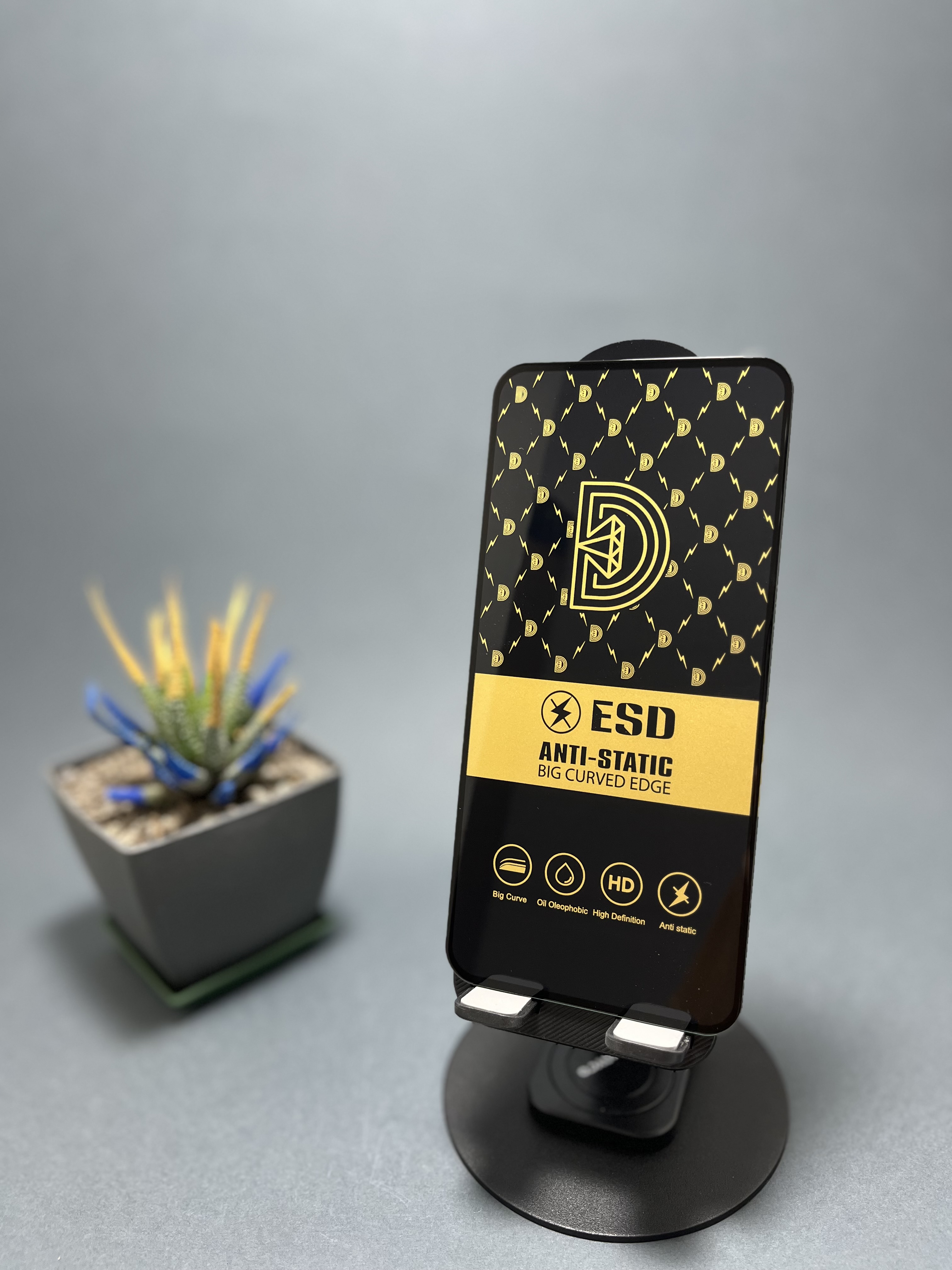 گلس گوشی سامسونگ شیشه ای ESD آنتی استاتیک برای A36/ A56 /S24 Fe