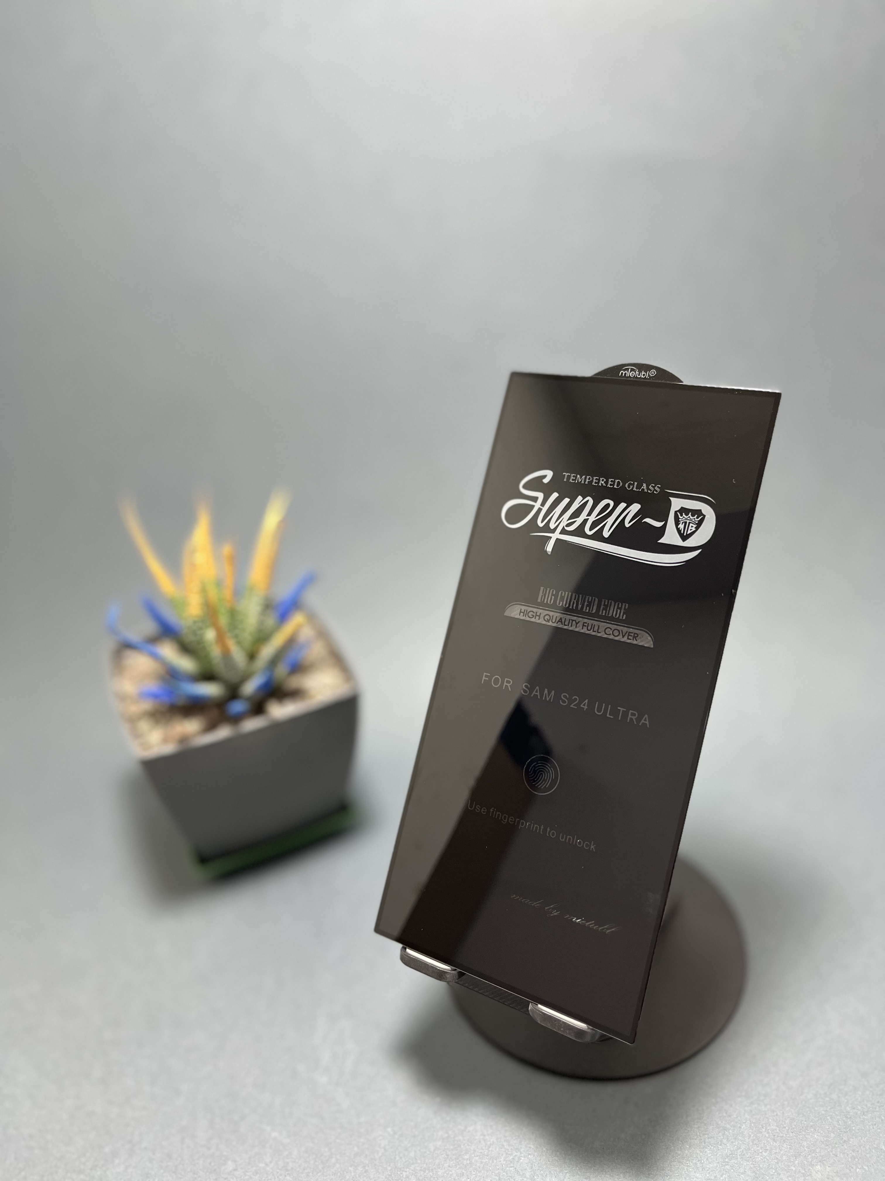 گلس گوشی Galaxy S24 Ultra شیشه ای SuperD
