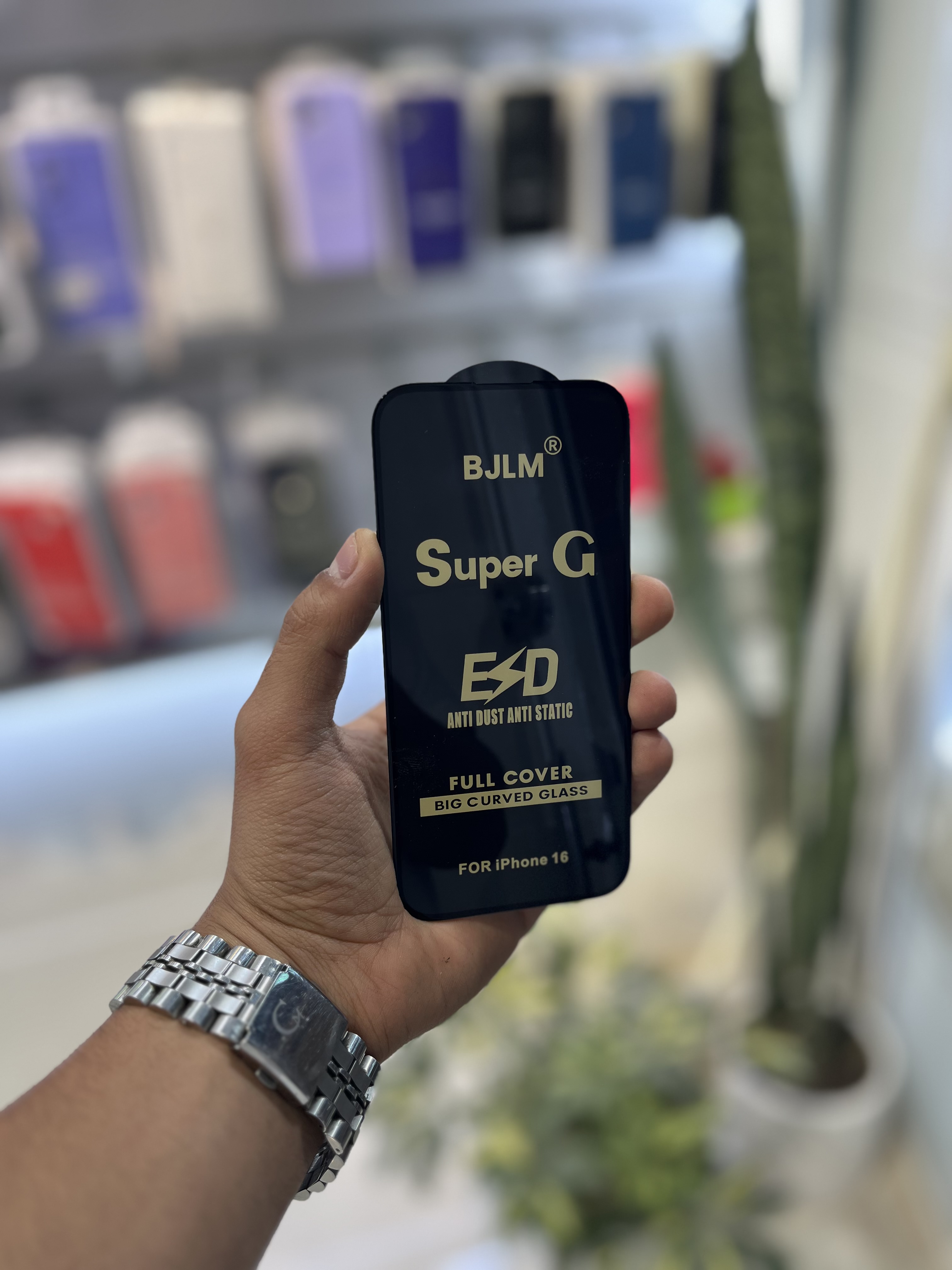 گلس آیفون iPhone 16 فول کاور سوپر G