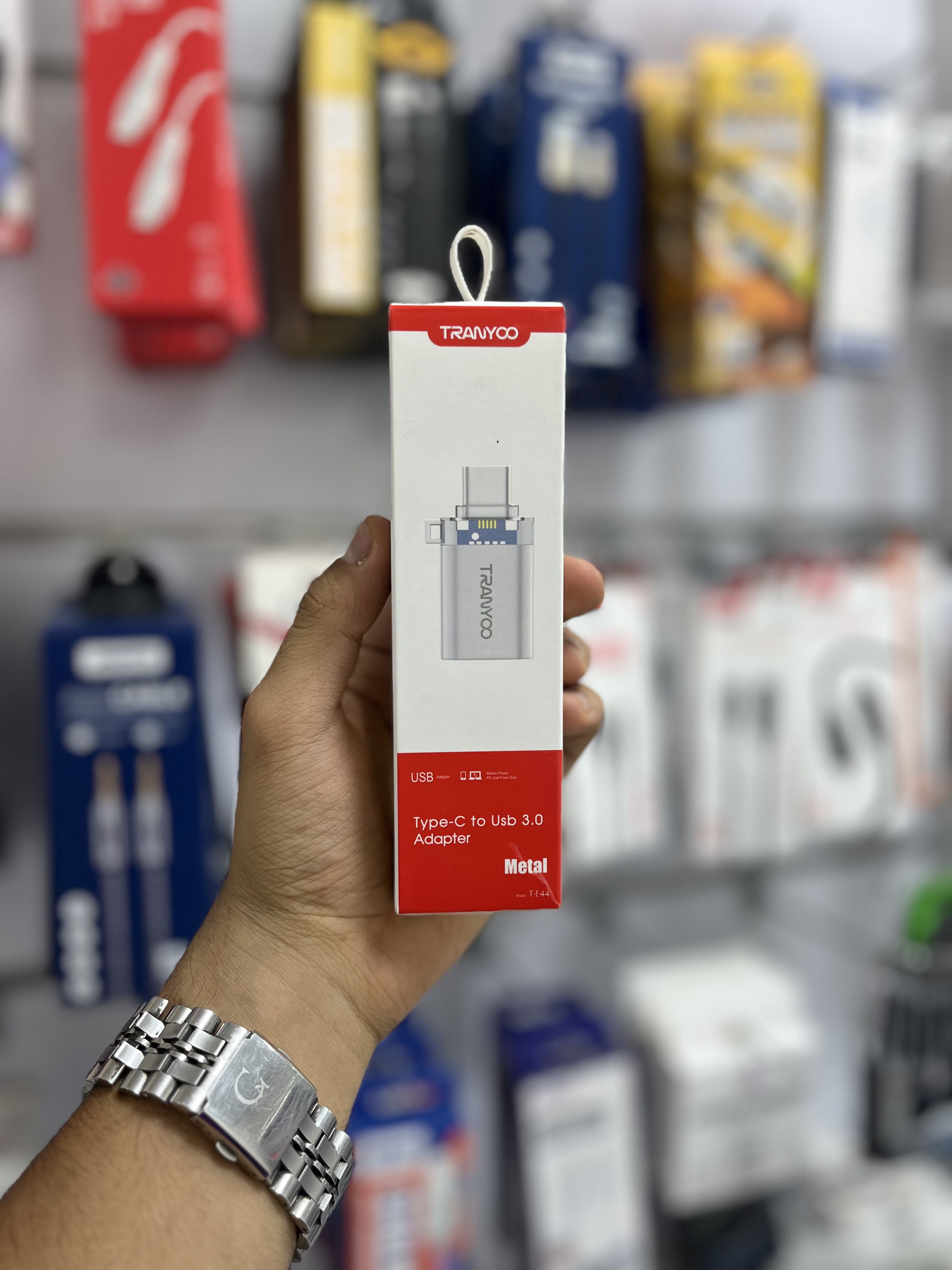 تبدیل USB به Type C برند Tranyoo