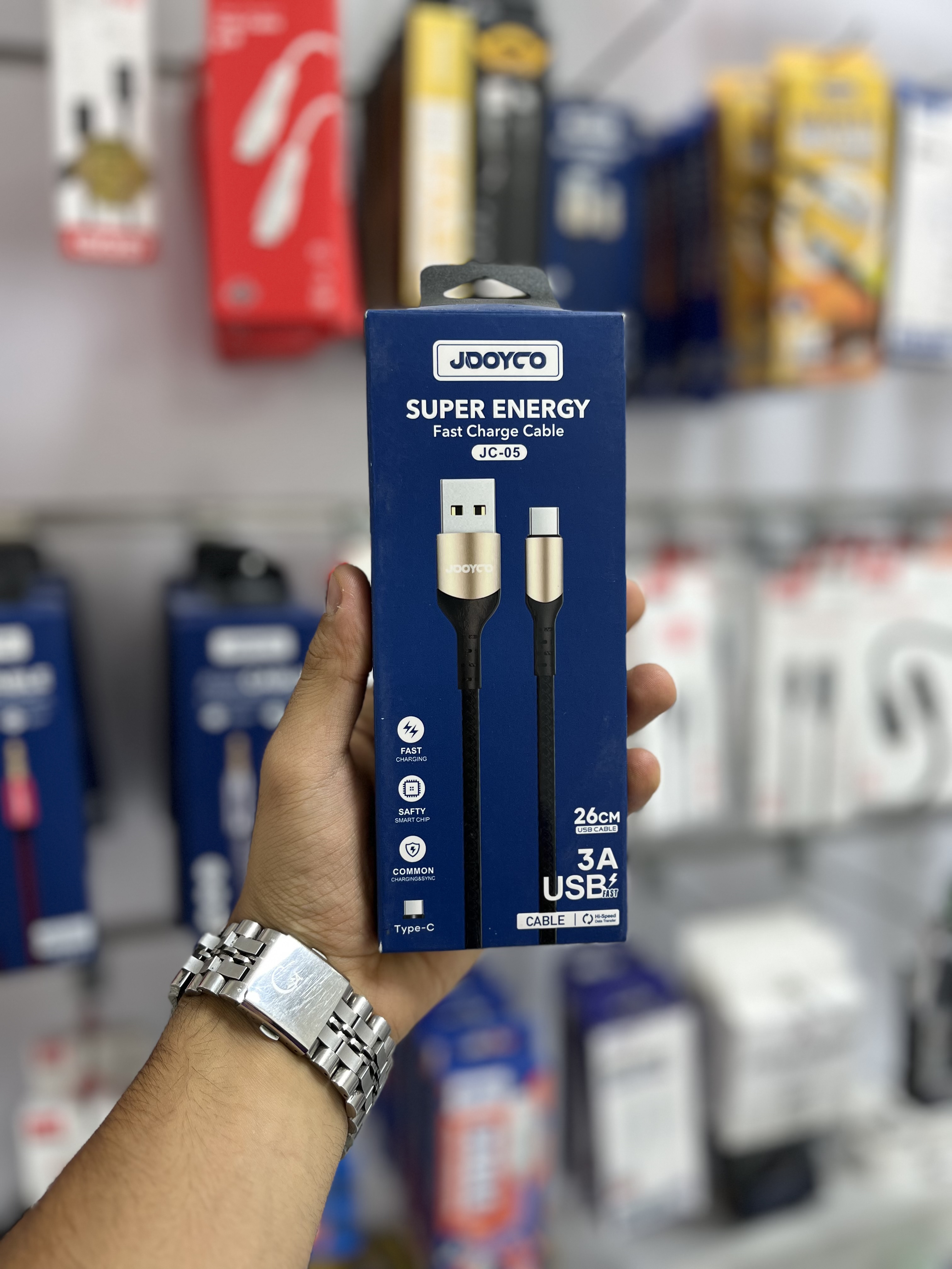 کابل شارژ پاوربانکی Jooyco