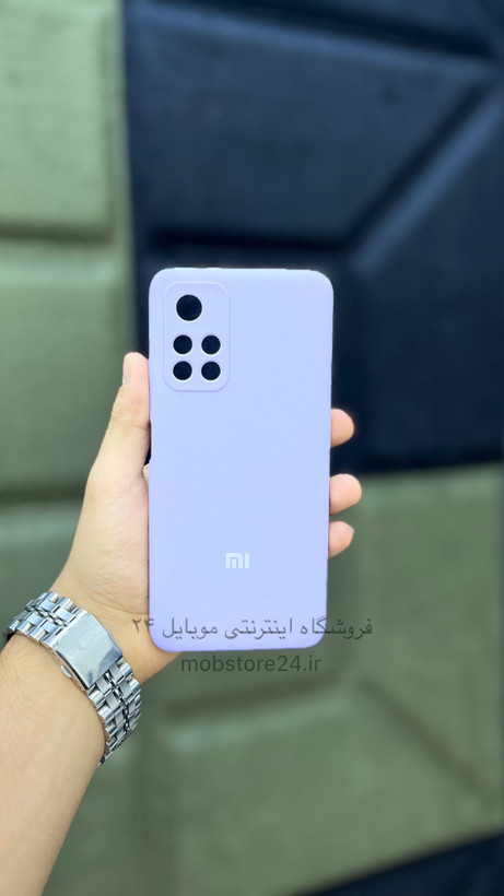 قاب گوشی شیائومی Poco M4 Pro 5G سیلیکونی پاک کنی اورجینال (داخل مخمل)