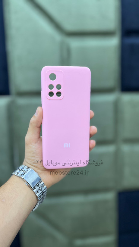 قاب گوشی شیائومی Poco M4 Pro 5G سیلیکونی پاک کنی اورجینال (داخل مخمل)